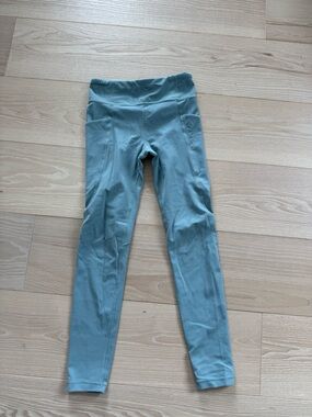 Athleta Kids Leggings Seafoam